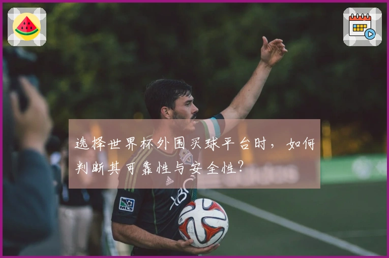 选择世界杯外围买球平台时，如何判断其可靠性与安全性？