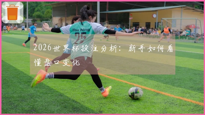 2026世界杯投注分析：新手如何看懂盘口变化