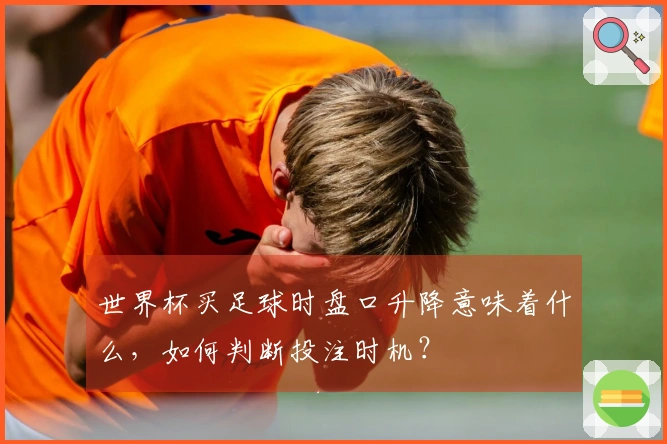 世界杯买足球时盘口升降意味着什么，如何判断投注时机？