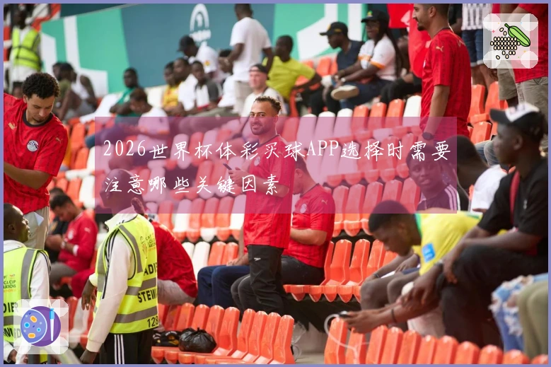 2026世界杯体彩买球APP选择时需要注意哪些关键因素